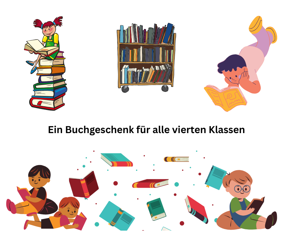 Ein Buchgeschenk für alle vierten Klassen!